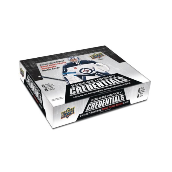 2024-25 Upper Deck Credentials Hockey Hobby Box - 2MK Hokejové Karty