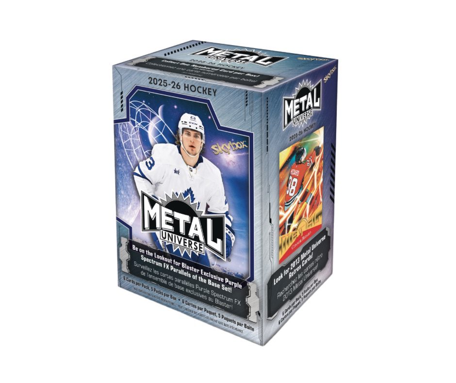2025-26 Upper Deck Skybox Metal Universe Hockey Blaster Box - 2MK